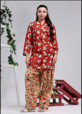 SCARLET MEADOW 2-PIECE