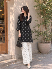 Printed Two-Piece Suit