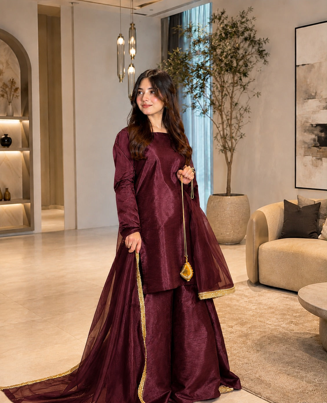 HASEEN FLAPPER 3-PIECE