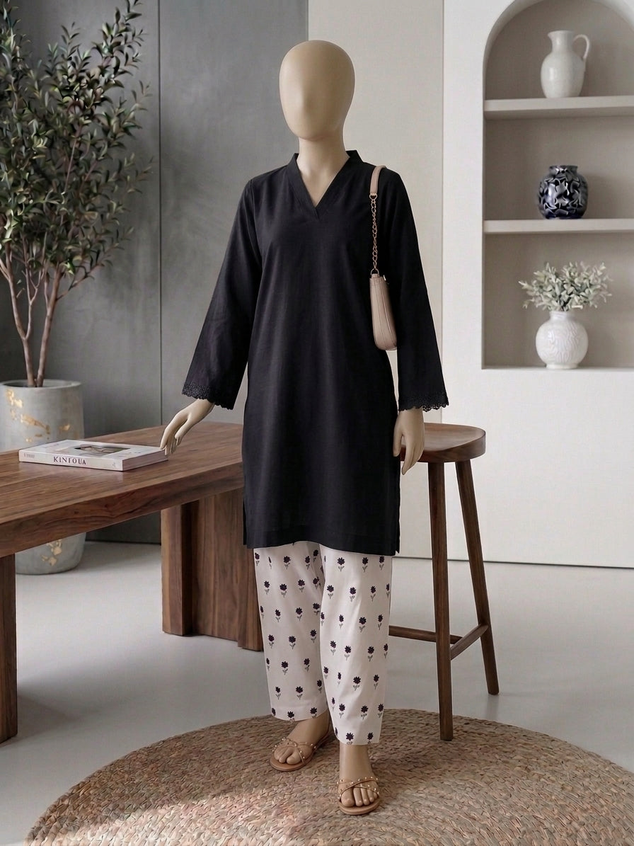 Minimalist Two-Piece Suit