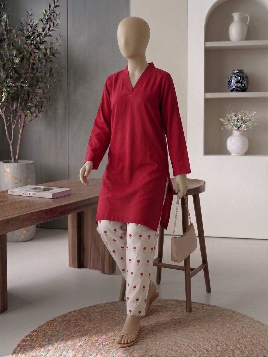 Minimalist Two-Piece Suit