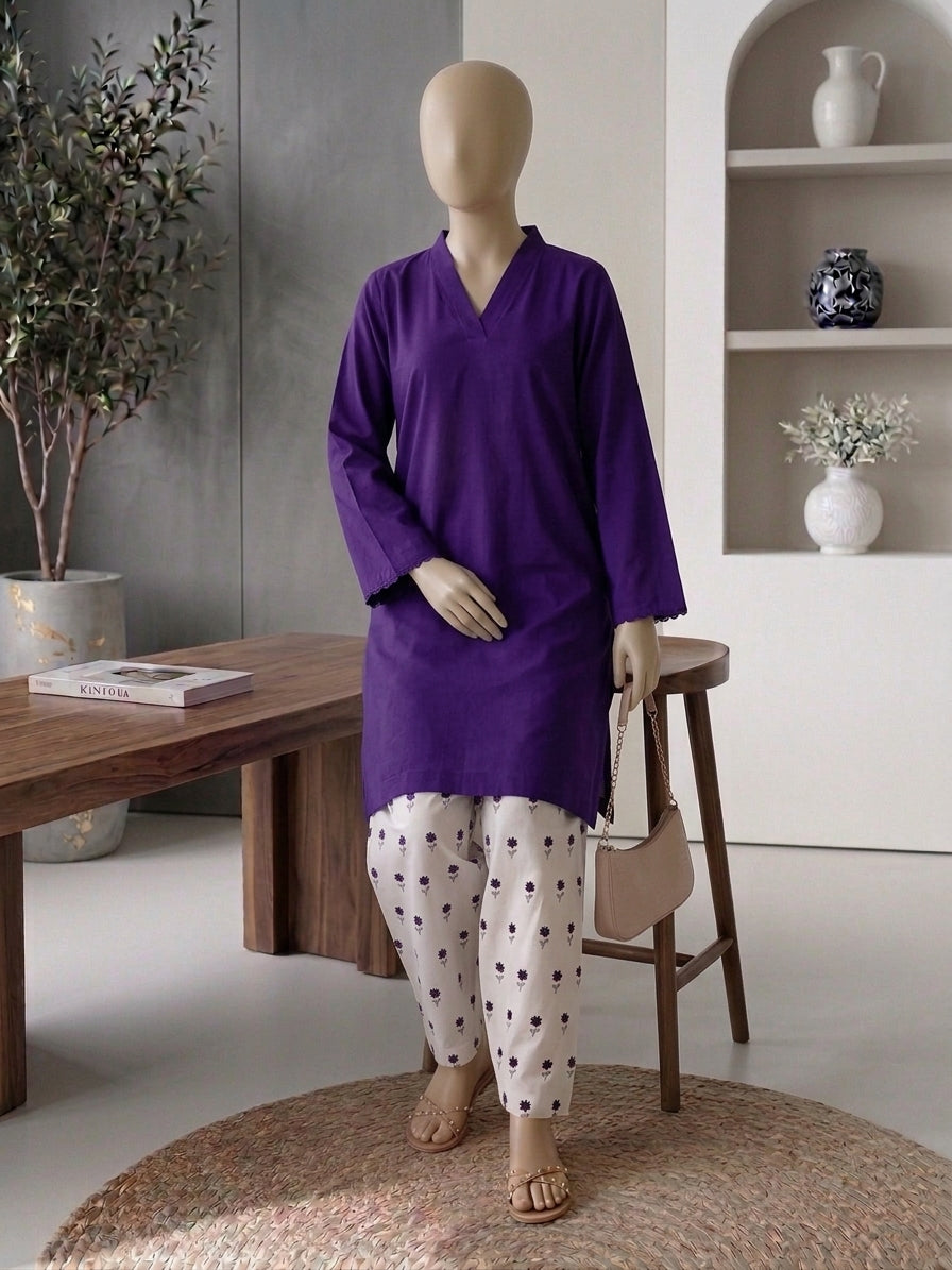 Minimalist Two-Piece Suit