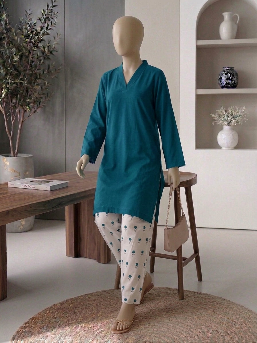Minimalist Two-Piece Suit