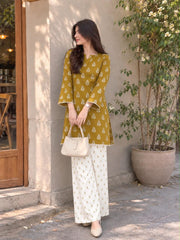 Printed Two-Piece Suit