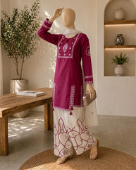 Embroidered Three-Piece Suit