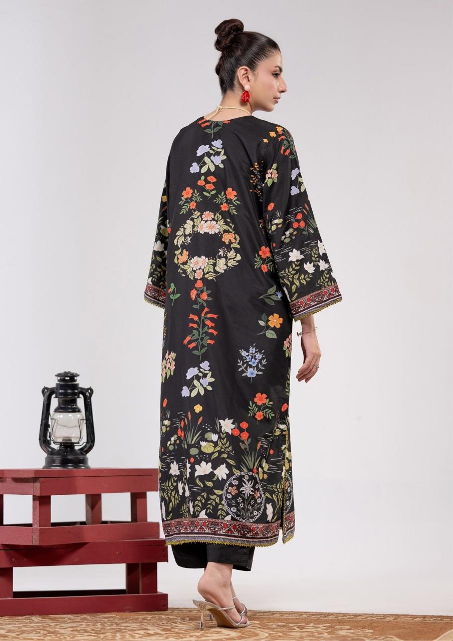 MIDNIGHT ROSE KAFTAN