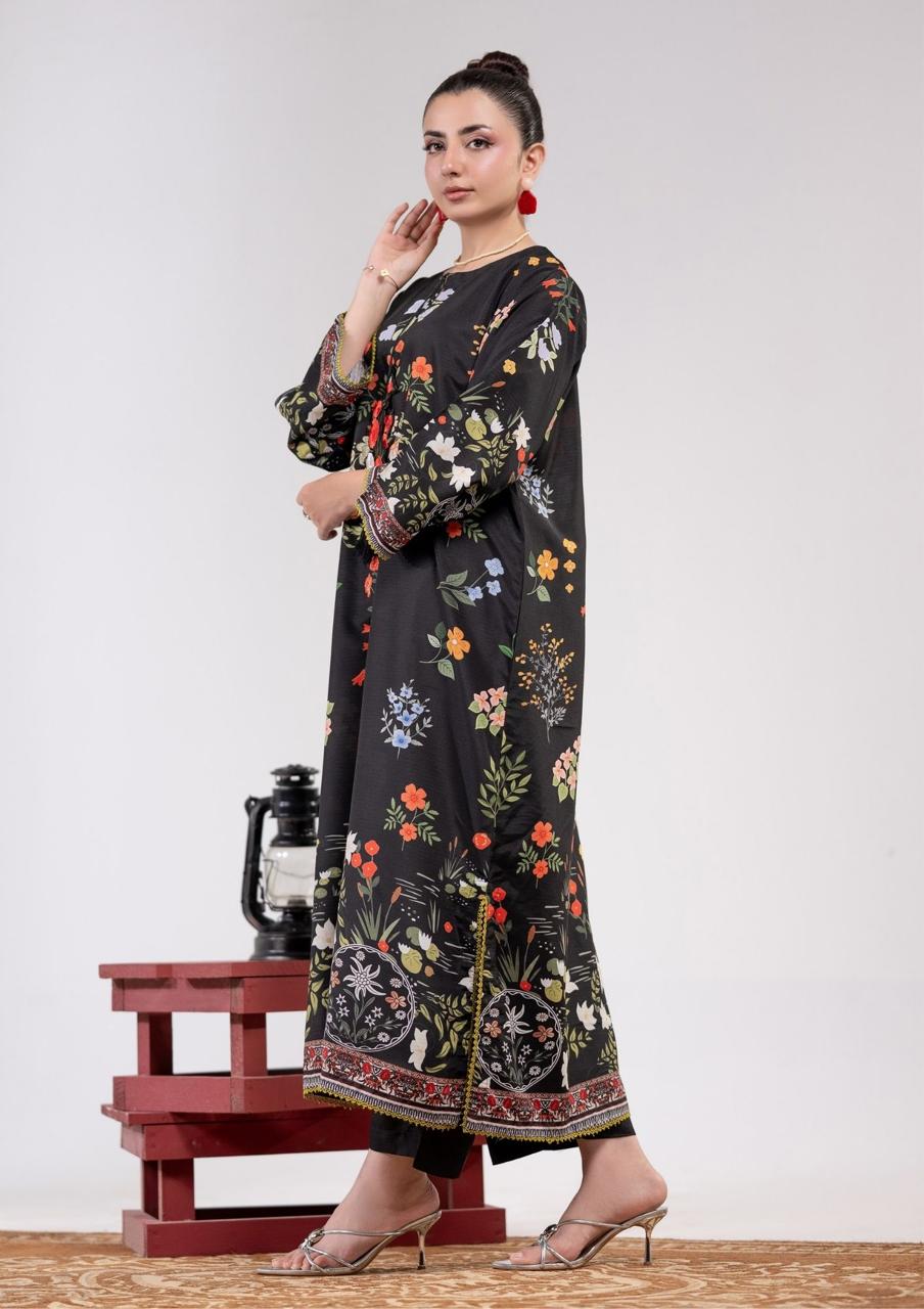 MIDNIGHT ROSE KAFTAN